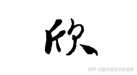 欣 名字